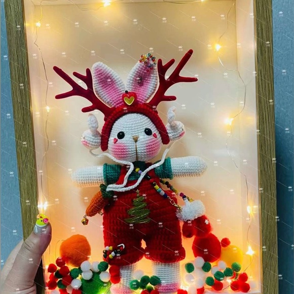 Handmade yarn weaving decoration - Picture 2 of 2